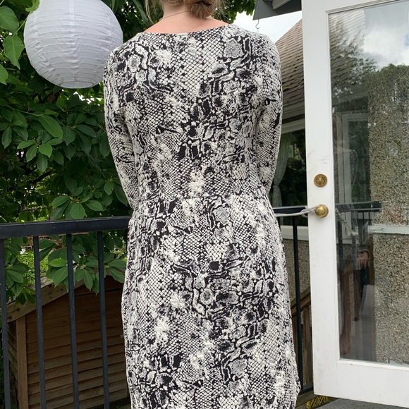 Anthropologie woven textured dress sz L - Picture 3 of 10